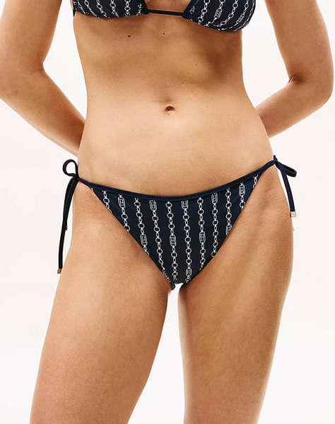 TOMMY HILFIGER CHEEKY STRING SIDE TIE PRINT