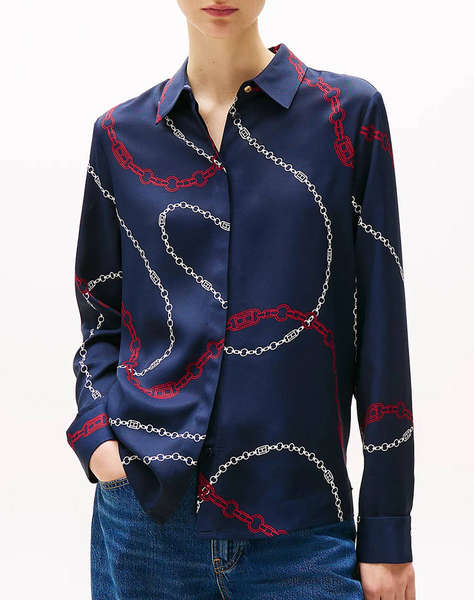 TOMMY HILFIGER SOFT VIS REGULAR LS SHIRT