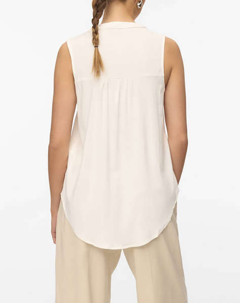 VERO MODA VMBELLA SL V-NECK TOP WVN GA NOOS