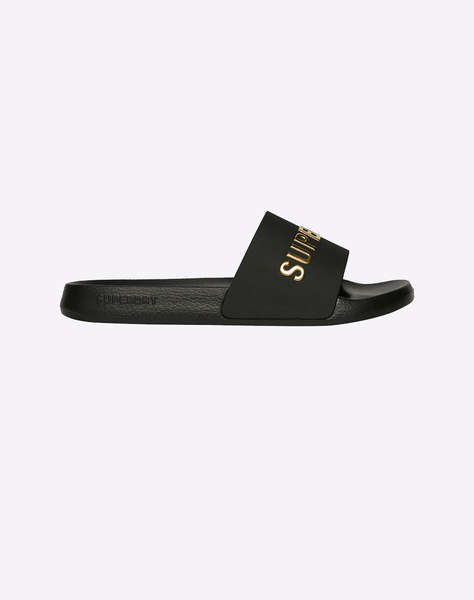 SUPERDRY D2 SDNA LUXE LOGO POOL SLIDE INCALTAMINTE DE DAMA