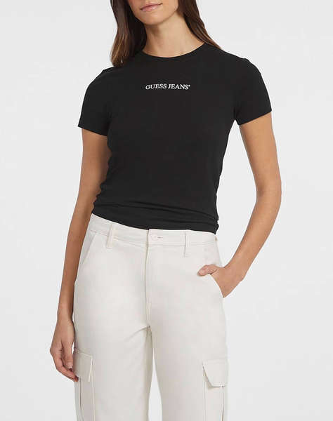 GUESS JEANS GJ SS CN SLIM LOGO PRINT TEE BLUZA DE DAMA