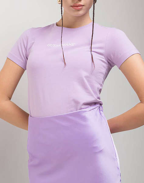 GUESS JEANS GJ SS CN SLIM LOGO PRINT TEE BLUZA DE DAMA