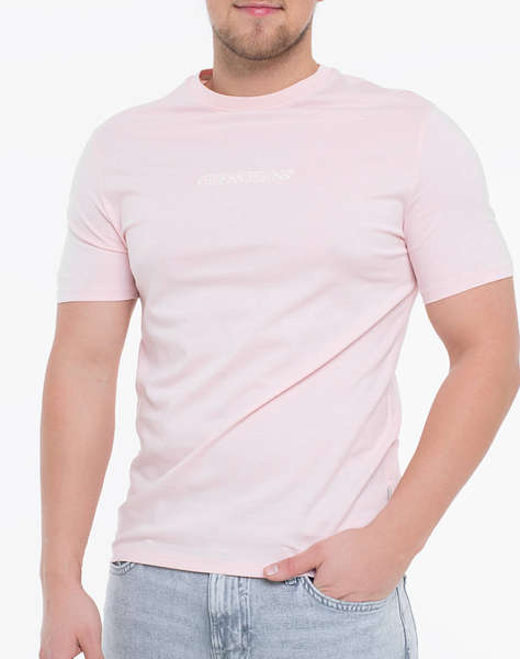 GUESS JEANS GJ SS CN SLIM LOGO EMBRO TEE BLUZA DE BARBATI