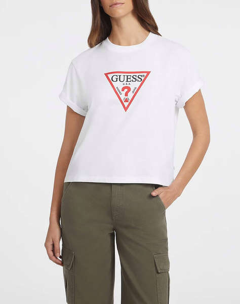 GUESS JEANS GJ SS CN BOXY ICONIC TEE BLUZA DE DAMA