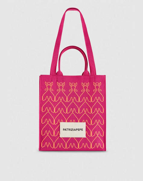 PATRIZIA PEPE BORSA/BAG GEANTA DE DAMA (Dimensiuni: 28 x 33 x 10.5cm.)