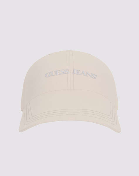 GUESS JEANS GJ 3D EMBRO BASEBALL - ORG CANVAS COTTON TWILL ACCESORII UNISEX