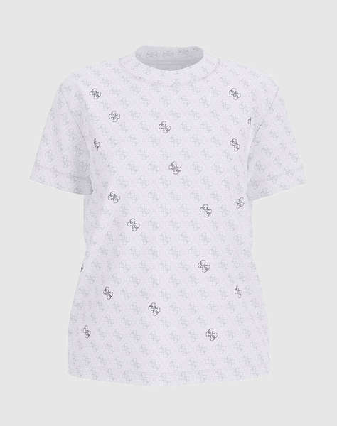 GUESS CHRYSANTA CN T-SHIRT - MID ORGANIC STREAM JERSEY 180 BLUZA DE DAMA