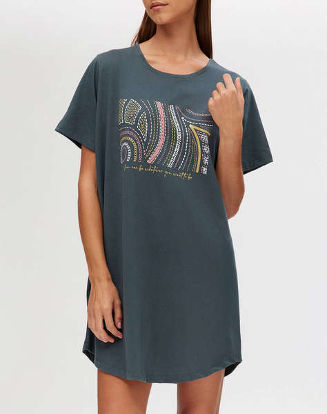 MINERVA T-SHIRT DRESS DE DAMAPAINTINGS