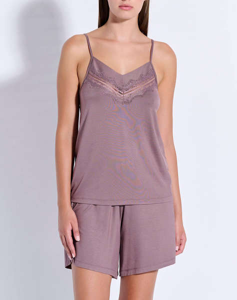JEANNETTE PIJAMA BERMUDE DANTELA