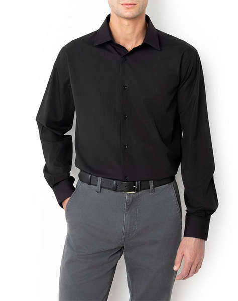 THE BOSTONIANS CAMASA POPLIN CUSTOM FIT Plain POPLIN Classic Custom Fit