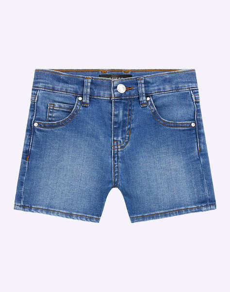 GUESS STRETCH DENIM SHORT - STRETCH DENIM_9.1 OZ SHORTS DE COPII GIRL