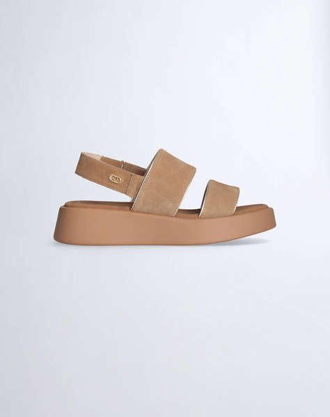 LIUJO DRESS_2 AMBER 01 - SANDAL COW SUEDE INCALTAMINE DE DAMA