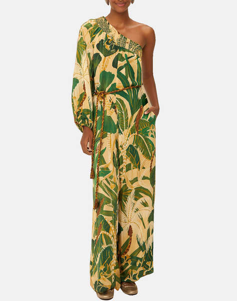 FARM RIO TROPICAL ISLA BEIGE JUMPSUIT