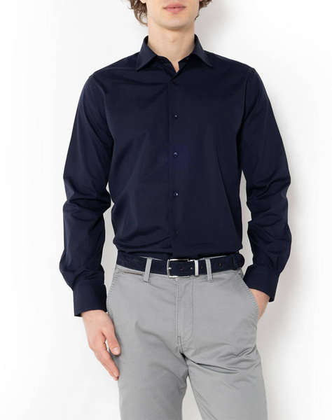 THE BOSTONIANS CAMASA POPLIN CUSTOM FIT Plain POPLIN Classic Custom Fit
