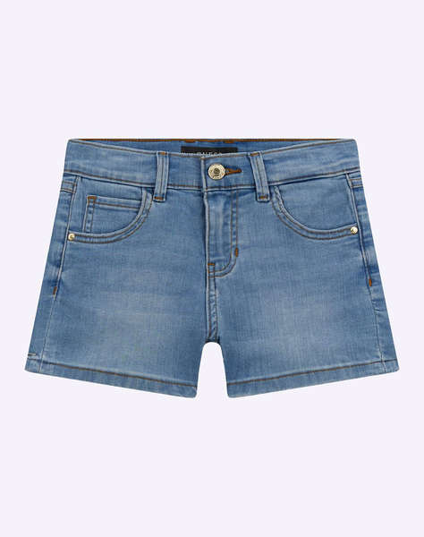GUESS STRETCH DENIM SHORT - STRETCH DENIM_9.1 OZ SHORTS DE COPII GIRL