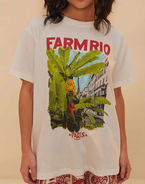 FARM RIO FROM BRASIL TO THE WORLD RELAXED T-SHIRT