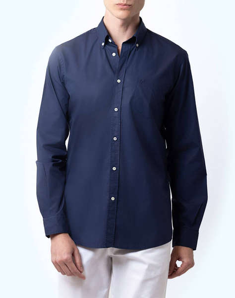THE BOSTONIANS CAMASA POPLIN REGULAR FIT Plain POPLIN Button-down Regular Fit