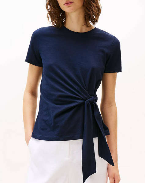 TOMMY HILFIGER KNOT BOAT-NK SS TEE