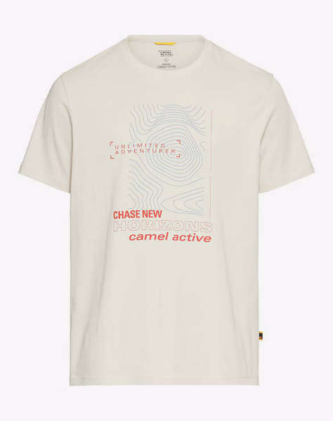 CAMEL T-SHIRT Κ.Μ. C+