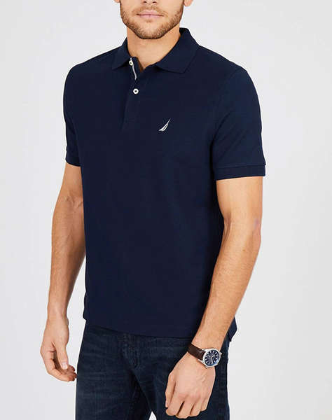 NAUTICA BLUZA POLO KMSOLID ANCHOR DECK C/O