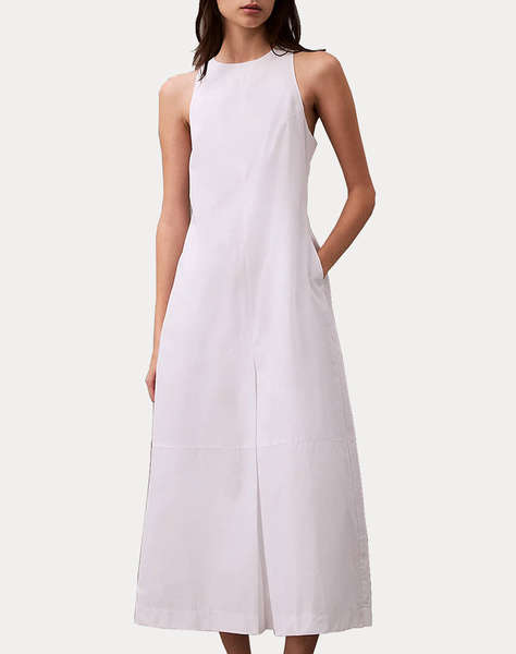 CALVIN KLEIN CO POPLIN SIMPLE CASUAL DRESS