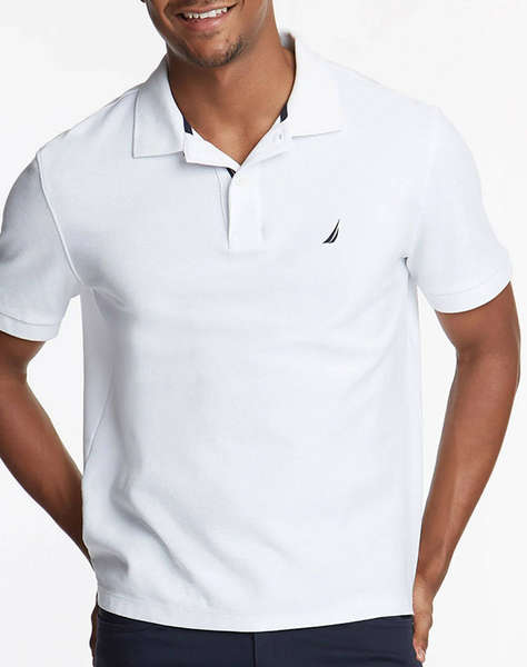 NAUTICA BLUZA POLO KMSOLID ANCHOR DECK C/O