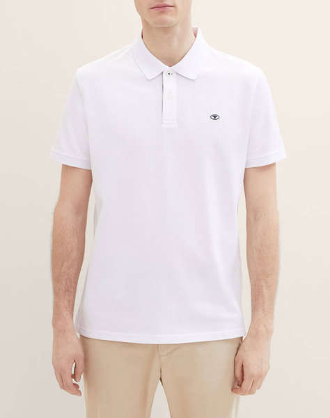 TOM TAILOR BASIC POLO WITH CONTRAST BLUZA DE BARBATI