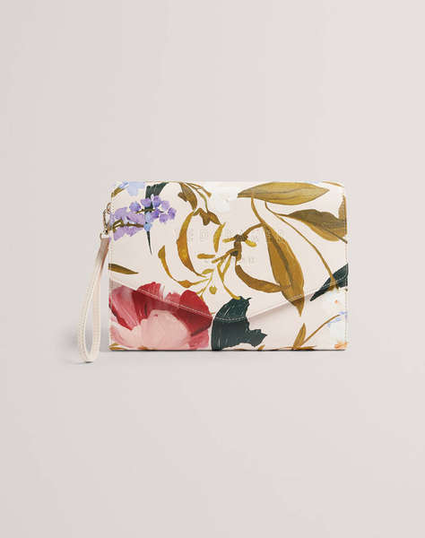 TED BAKER POSEII Floral Printed Icon Pouch (Dimensiuni: 26 x 19 x 2cm.)