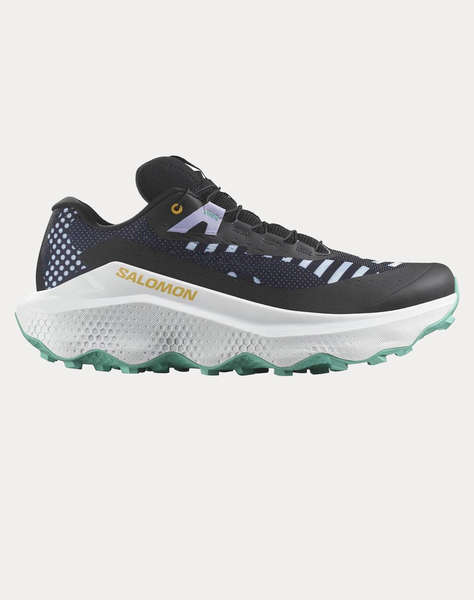 SALOMON TRAIL RUNNING - ULTRA ULTRA GLIDE 3 PROTO PACK BLACK / WHITE / WATERFALL INCALTAMINTE DE BARBATI