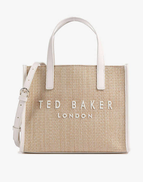 TED BAKER PAOLINA Faux Raffia Small Icon Bag (Dimensiuni: 25 x 21 x 12cm.)