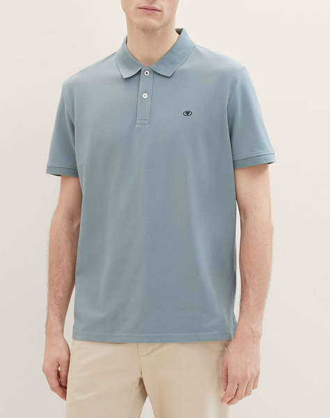 TOM TAILOR BASIC POLO WITH CONTRAST BLUZA DE BARBATI