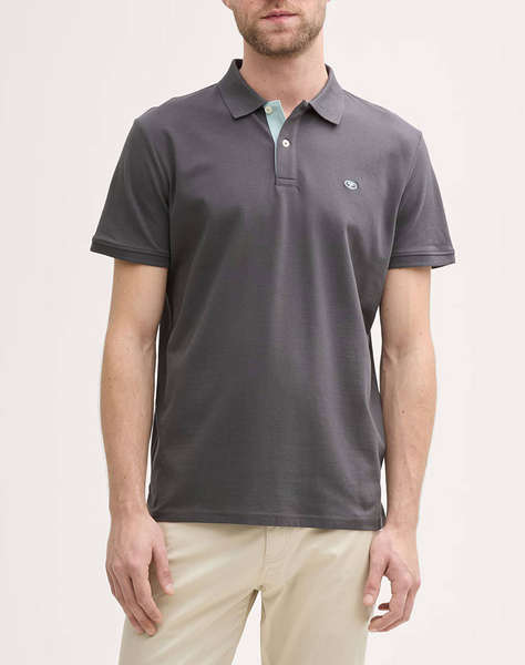 TOM TAILOR BASIC POLO WITH CONTRAST BLUZA DE BARBATI