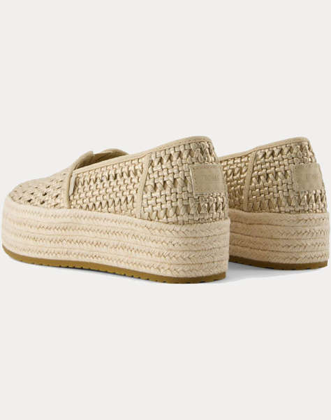 TOMS CHA METL LTHR BASKET WM VALCIA ESP
