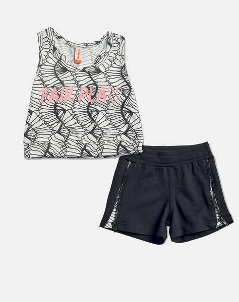 REFLEX SET SHORTS BL.IMPR.FAIR PLAY