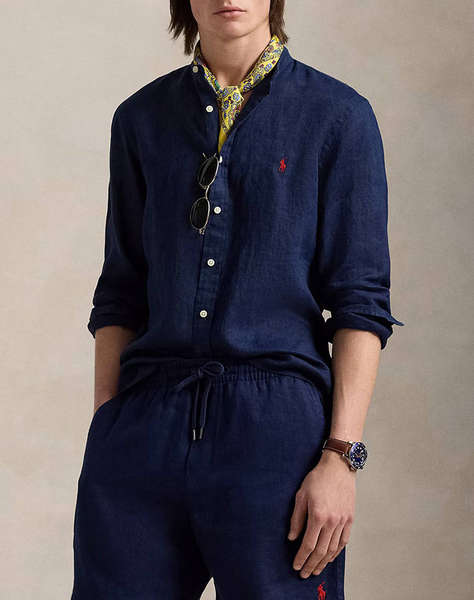RALPH LAUREN SLPSBBNDPPCS-LONG SLEEVE-SPORT SHIRT