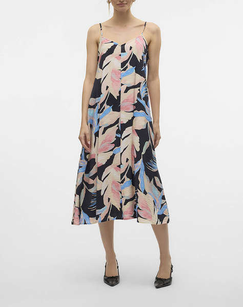 VERO MODA VMJOSIE CALF SINGLET DRESS WVN GA