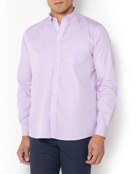 THE BOSTONIANS CAMASA CHESTER POPLIN REGULAR FIT MiniCheck POPLIN Button-down Regular Fit