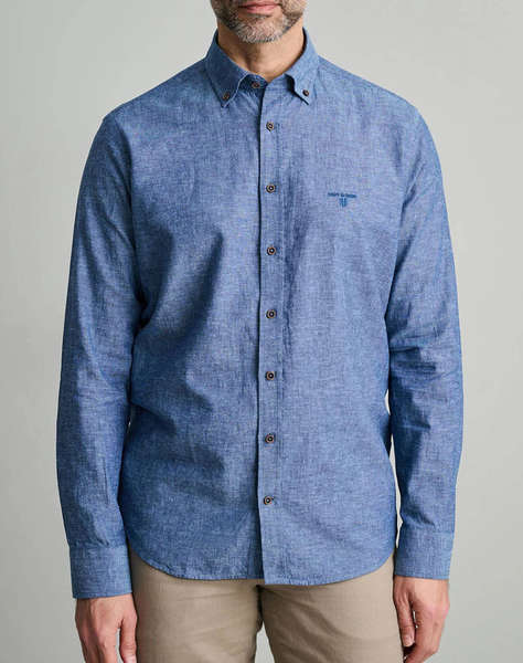 NAVY&GREEN CAMASA COMFORT FIT