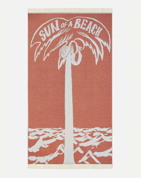 SUN OF A BEACH Feather Beach Towel (Dimensiuni: 95 x 160cm.)