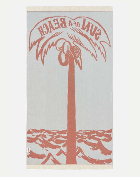 SUN OF A BEACH Feather Beach Towel (Dimensiuni: 95 x 160cm.)