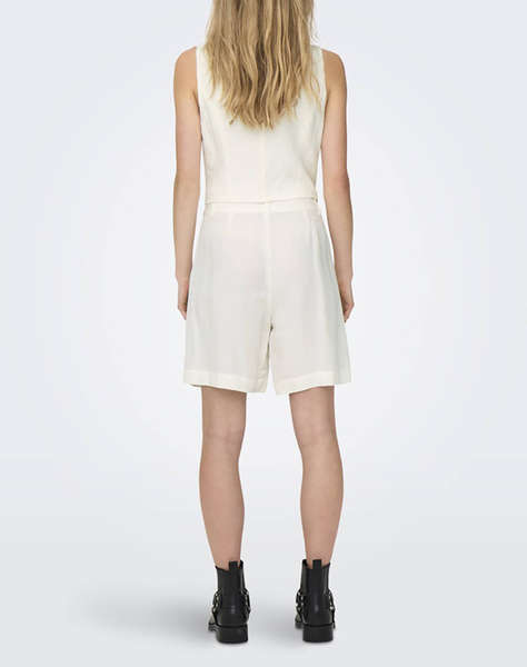 ONLY ONLWINDY LIFE HW LINEN BL SHORTS TLR