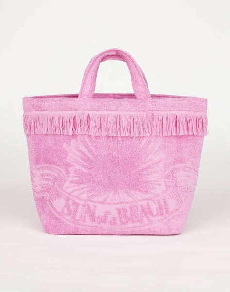 SUN OF A BEACH Oversized Beach Bag (Dimensiuni: 60 x 38cm.)