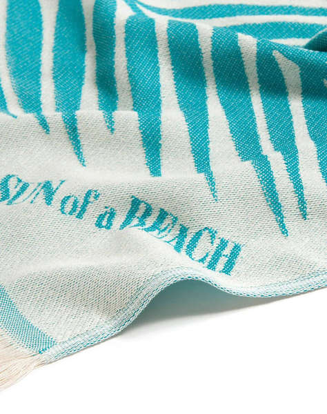 SUN OF A BEACH Feather Beach Towel (Dimensiuni: 95 x 160cm.)