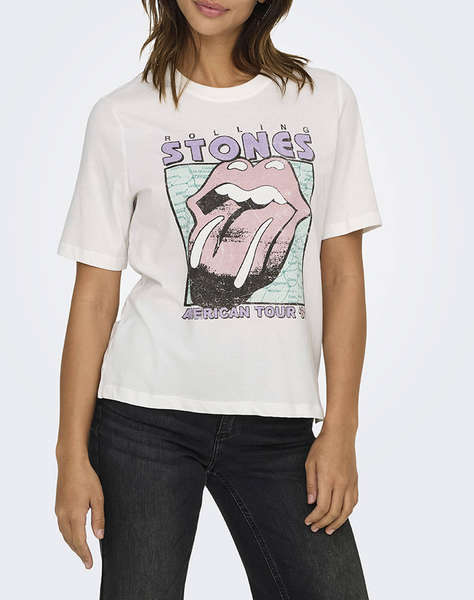 ONLY ONLROLLING STONES LIFE S/S TOP BOX JRS