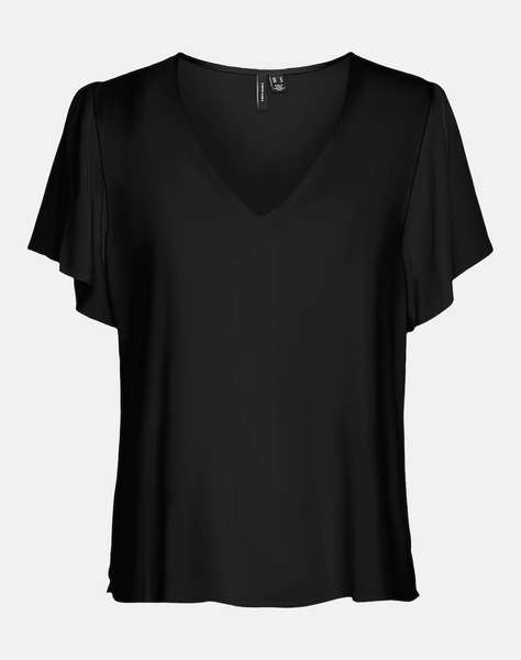 VERO MODA VMEASY JOY V-NECK SS BLOUSE WVN GA