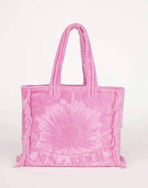 SUN OF A BEACH Terry Tote Beach Bag (Dimensiuni: 44 x 40 x 17cm.)