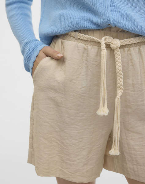 VERO VMHEAVEN HW BELT SHORTS WVN GA