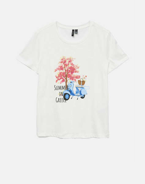 VERO MODA VMSIANE FRANCIS SS TOP BOX JRS SPE GA