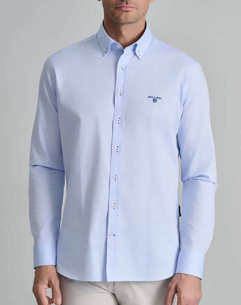 NAVY&GREEN CAMASA COMFORT FIT