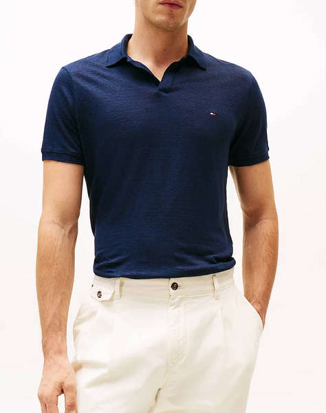 TOMMY HILFIGER PURE LINEN REG POLO